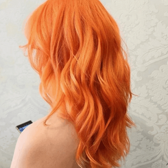 Orange hair on you 7