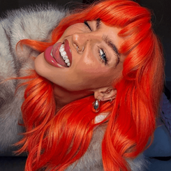 Orange hair on you 2