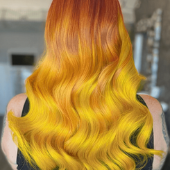 Yellow hair on you 1
