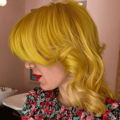 Yellow hair on you 3