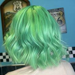 Green hair on you 1