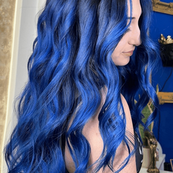 Blue hair on you 3