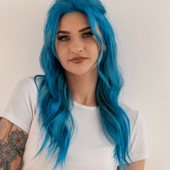 Blue hair on you 4