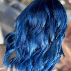 Blue hair on you 5