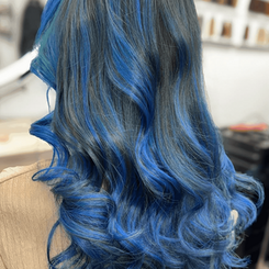 Blue hair on you 7