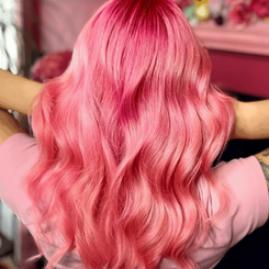 Pink hair on you 5