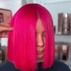 Pink hair on you 6