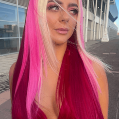 Pink hair on you 7