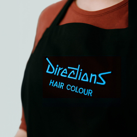 Apron blue detail