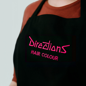Schürze mit rosa Details