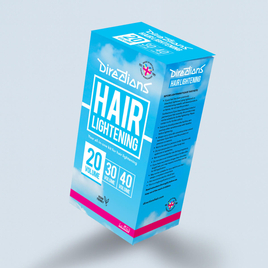 Hair Lightening 20 volume single bottle