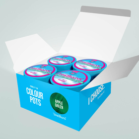 4 Pack Normal Apple Green hair colour