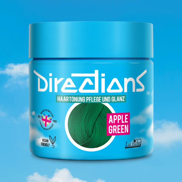 Apple Green Haarfarbe in Töpfen – Deutsch