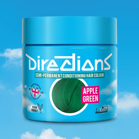 Product shots Apple Green hair colour