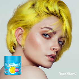 Daffodil hair colour model watermark