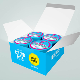4 Pack Normal Bright Daffodil hair colour