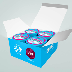 4 Pack Normal Cerise hair colour