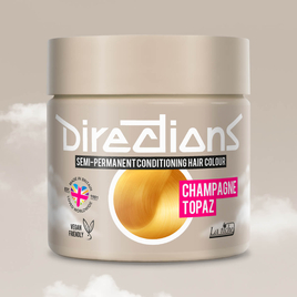 Pot of Rich Naturals Champagne Topaz Blonde Hair Dye from Directions Hair