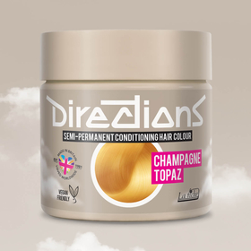Pot of Rich Naturals Champagne Topaz Blonde Hair Dye from Directions Hair