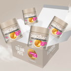 Exploded 4-pack of Rich Naturals Champagne Topaz Blonde Hair Dye from Directions Hair
