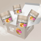 Exploded 4-pack of Rich Naturals Champagne Topaz Blonde Hair Dye from Directions Hair