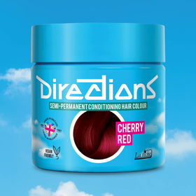 Pot of Vivids Cherry Red Hair Dye from Directions Hair