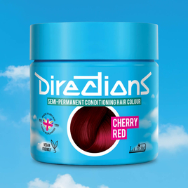 Pot of Vivids Cherry Red Hair Dye from Directions Hair