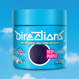 Product shots Deep purple hair colour