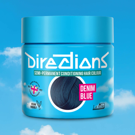 Product shots Denim Blue hair colour