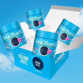 4 Pack Exploded Denim Blue hair colour