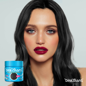 Ebony hair colour model watermark