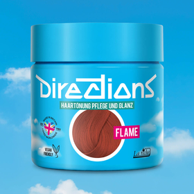 Flammenfarbene Haarfärbetöpfe – Deutsch