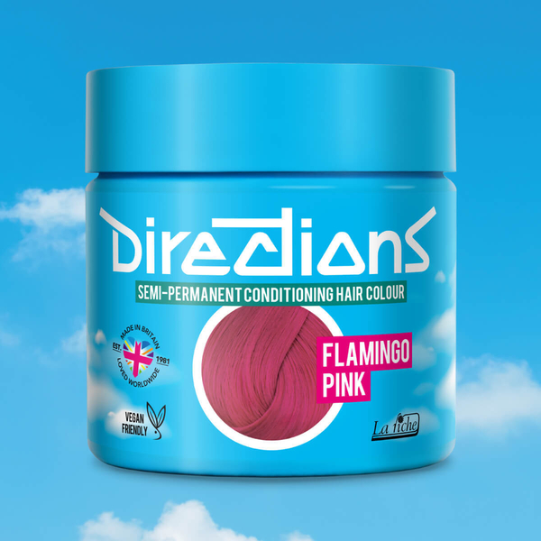 Product shots Flamingo Pink hair colour