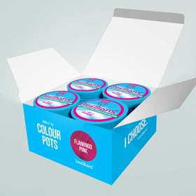 4 Pack Normal Flamingo Pink hair colour