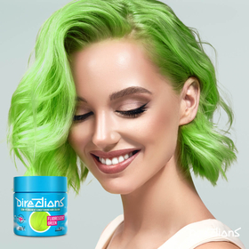 Directions fluo green hair colour model thumb watermark