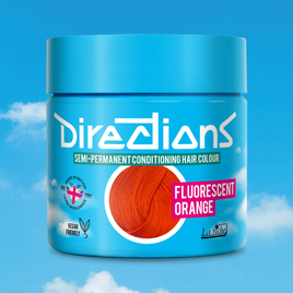 Product shots Fluo Orange hair colour