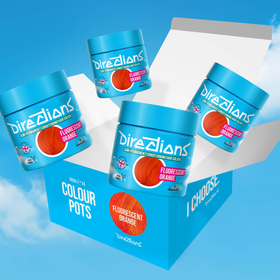 4 Pack Exploded Fluorescent Orange hair colour