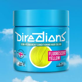 Product shots Fluo Yellow hair colour