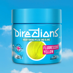 Fluoreszierende gelbe Haarfarbe – Deutsch