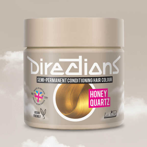 Pot of Rich Naturals Honey Quartz Blonde Hair Dye from Directions Hair
