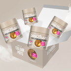 Exploded 4-pack of Rich Naturals Honey Quartz Blonde Hair Dye from Directions Hair