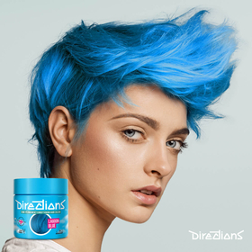 Directions lagoon blue hair colour model thumb watermark