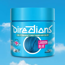 Product shots Lagoon Blue hair colour