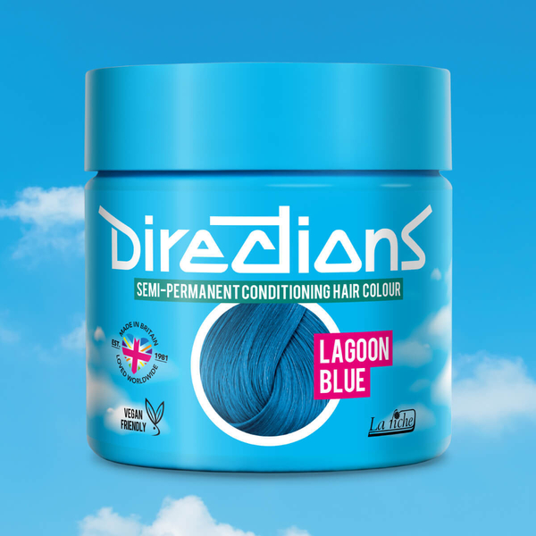 Product shots Lagoon Blue hair colour