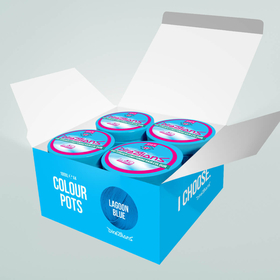 4 Pack Normal Lagoon Blue hair colour