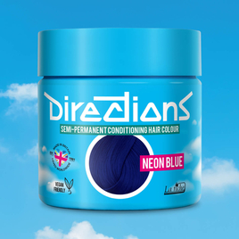 Product shots Neon Blue hair colour