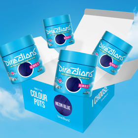 4 Pack Exploded Neon Blue hair colour