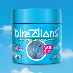 Product shots Pastel Blue hair colour