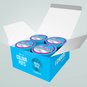 4 Pack Normal Pastel Blue hair colour