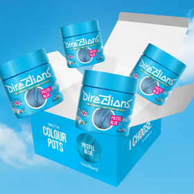 4 Pack Exploded Pastel Blue hair colour